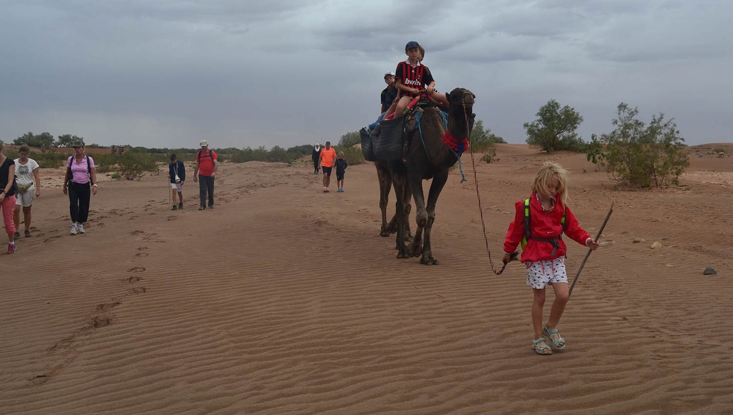 la ruta por el desierto de 3 días de trekking y senderismo