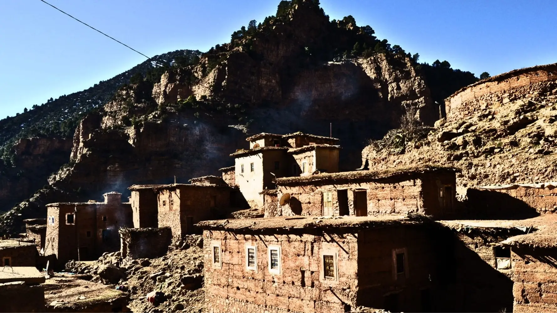 el valle de Tassaout nel macizo de Mgoun