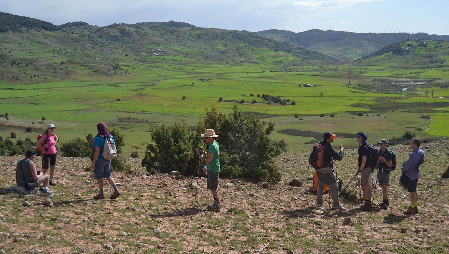 excursion por la montana alrededor de fez