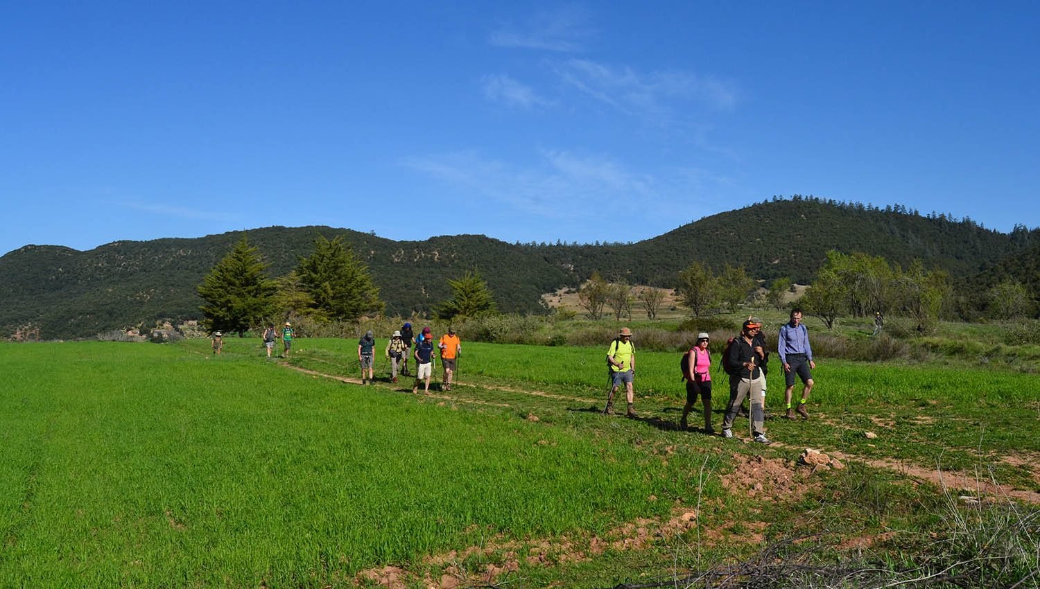 ruta por medio Atlas, senderismo alrededor de fez