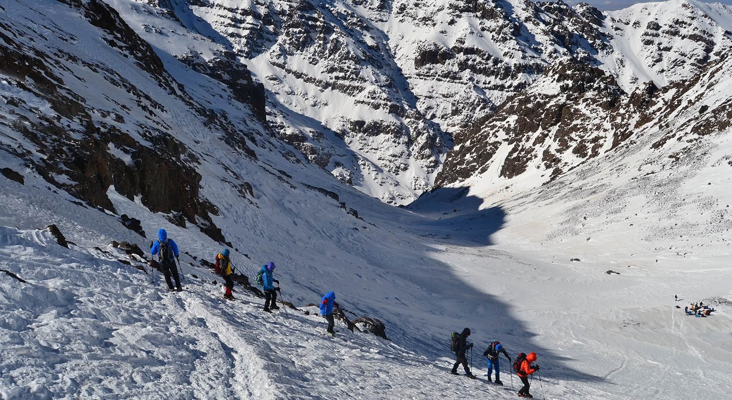 trekking y senderismo al Toubkal desde el pueblo de Imlil