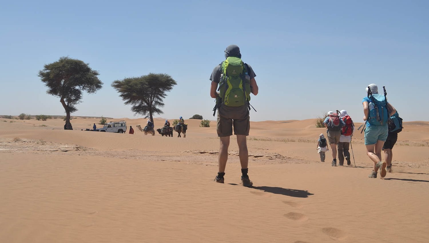trekking en marruecos por el desierto