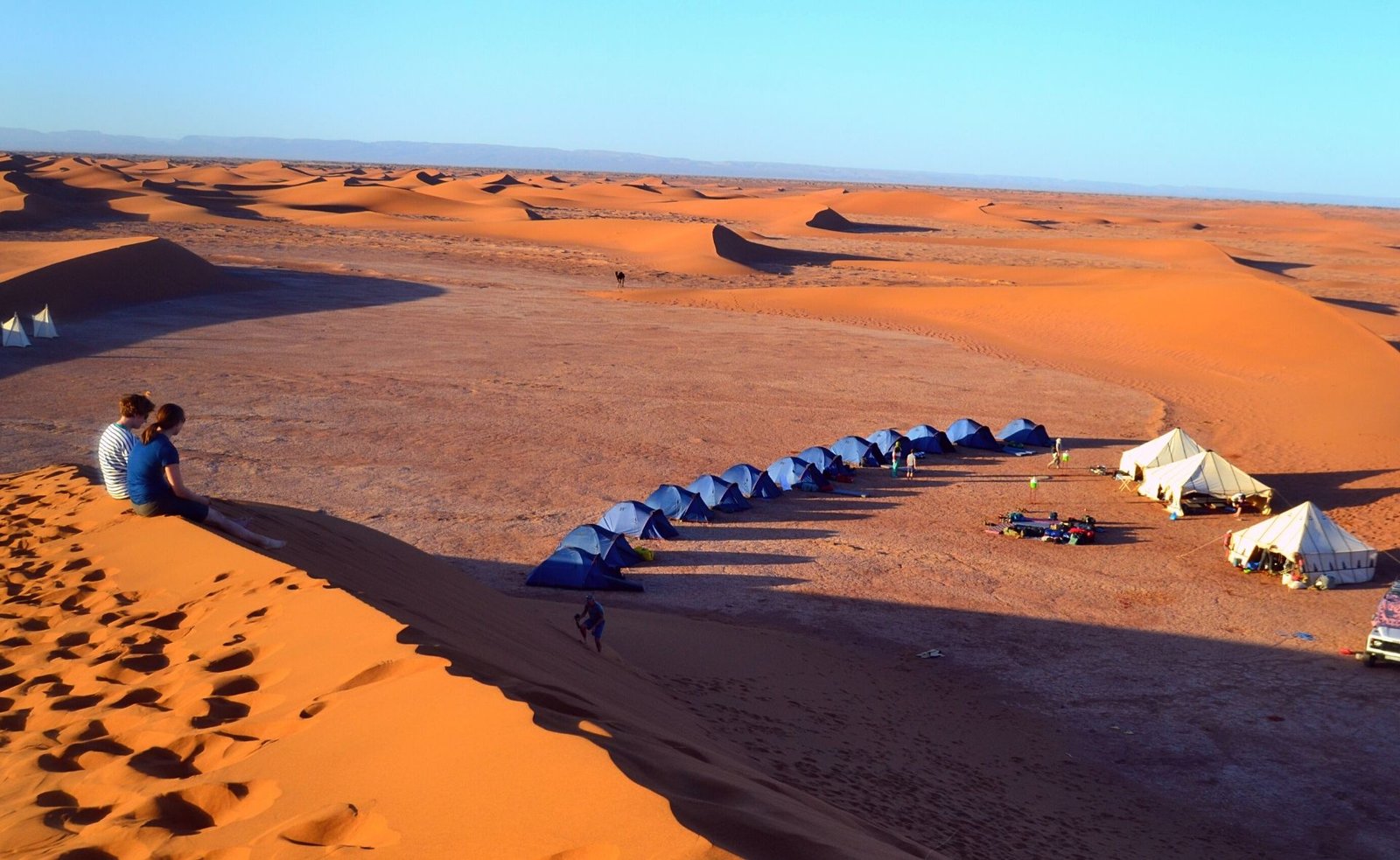 trekking por el desierto en Marruecos